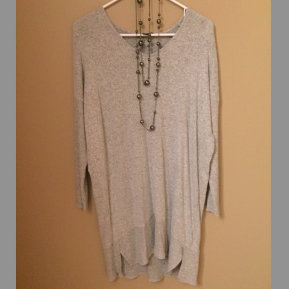 NWT - AE Gray Sweater Dress